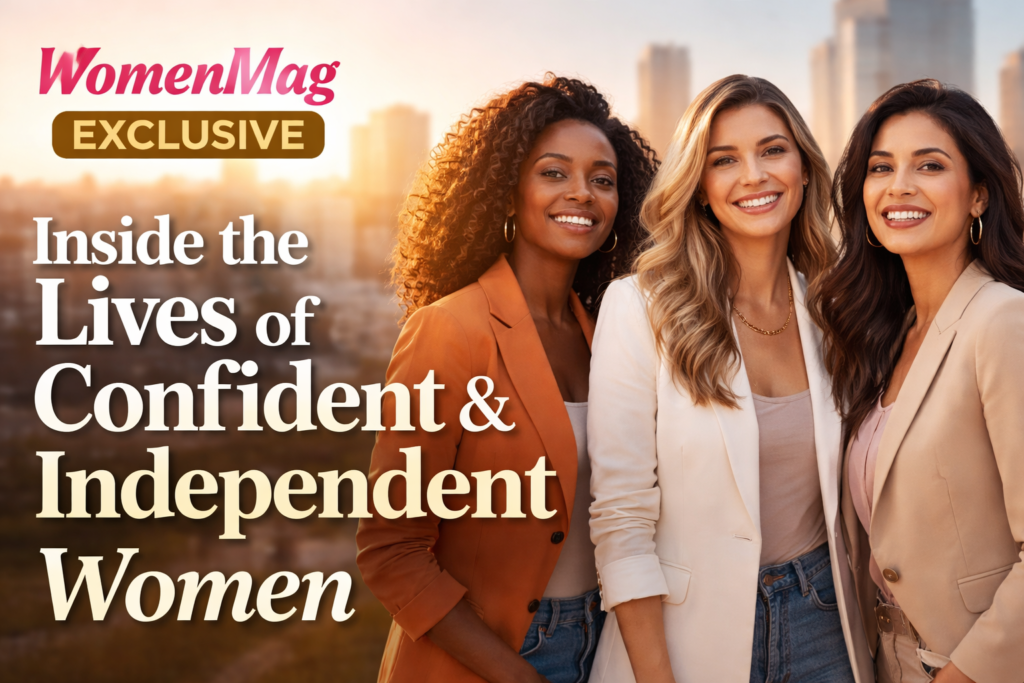 Women Mag Exclusive: Inside the Lives of Confident & Independent Women