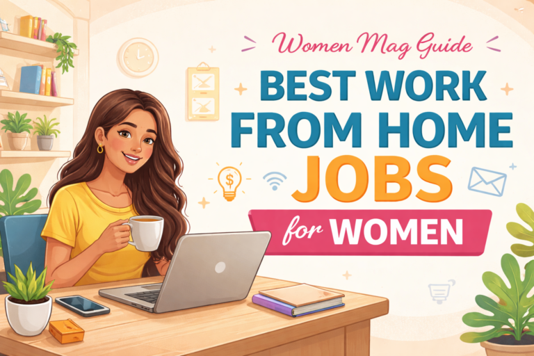 Women Mag Guide: Best Work From Home Jobs for Women in 2026 Women Mag