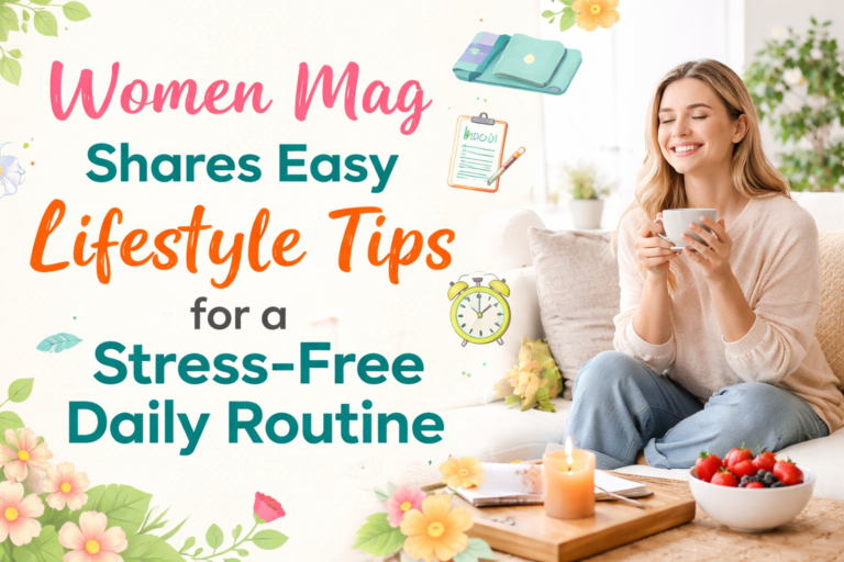 Women Mag Shares Easy Lifestyle Tips for a Stress-Free Daily Routine Women Mag