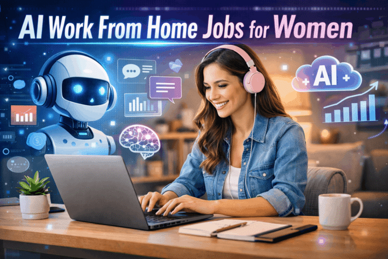 AI Work From Home Jobs for Women