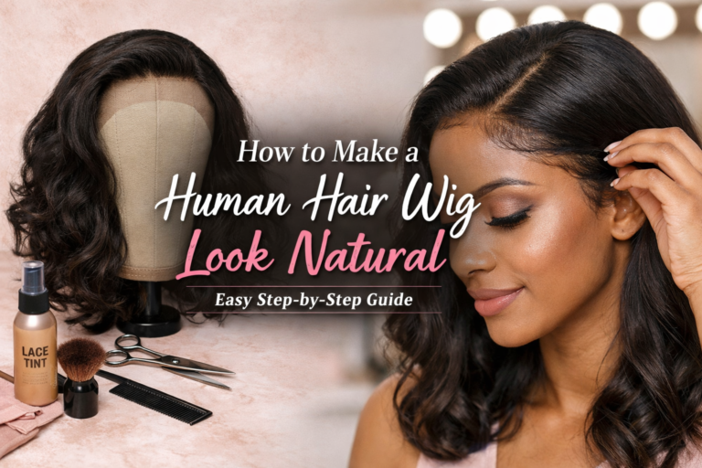 How to Make a Human Hair Wig Look Natural How to Make a Human Hair Wig Look Natural – Easy Step-by-Step Guide