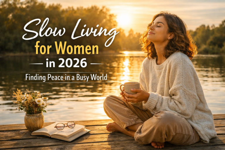 Why More Women Are Choosing Slow Living in 2026 (And How You Can Start Today) Why More Women Are Choosing Slow Living in 2026