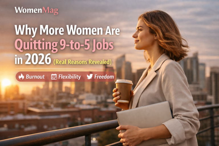 Why More Women Are Quitting 9-to-5 Jobs in 2026 womenmag