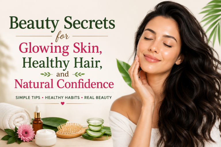 Beauty Secrets for Glowing Skin, Healthy Hair, and Natural Confidence Beauty Secrets for Glowing Skin, Healthy Hair, and Natural Confidence