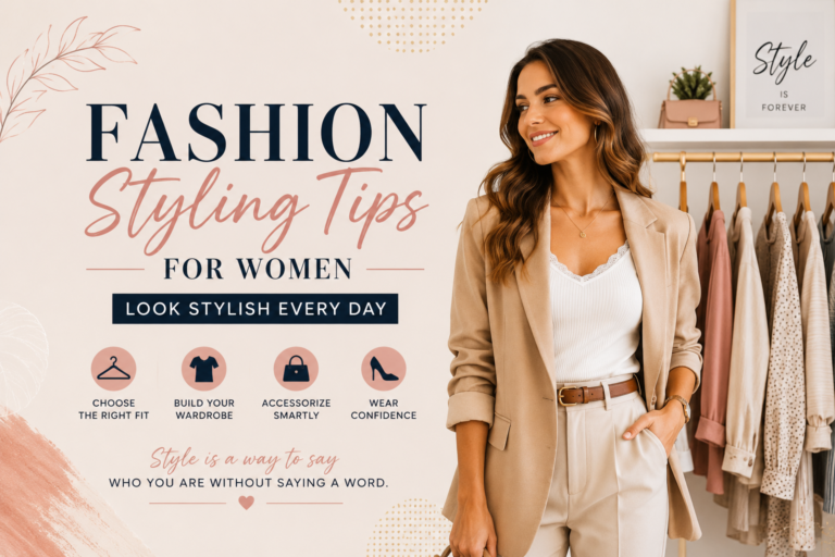 Fashion Styling Tips for Women: Look Stylish Every Day | Easy Style Guide
