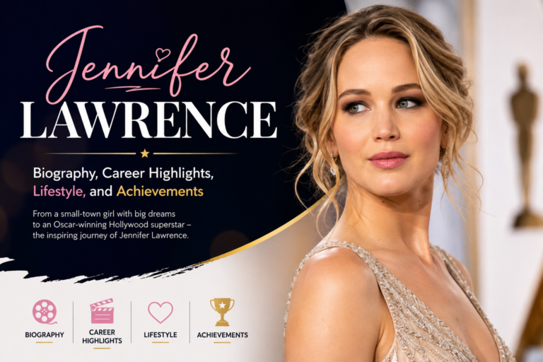 Jennifer Lawrence Biography, Career Highlights, Lifestyle and Achievements Guide