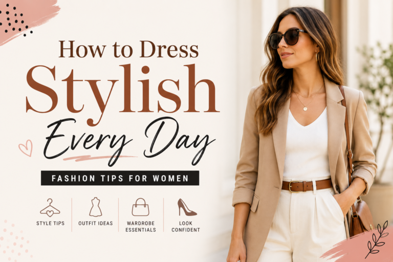 How to Dress Stylish Every Day: Fashion Tips for Women How to Dress Stylish Every Day: Fashion Tips for Women | Complete Style Guide 2026
